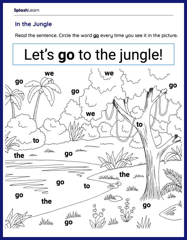 85 Sight Word Sentences Worksheets 60