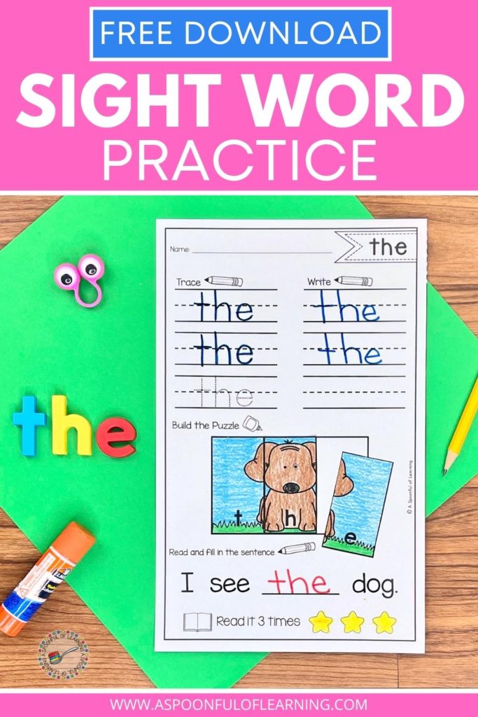 85 Sight Word Sentences Worksheets 74