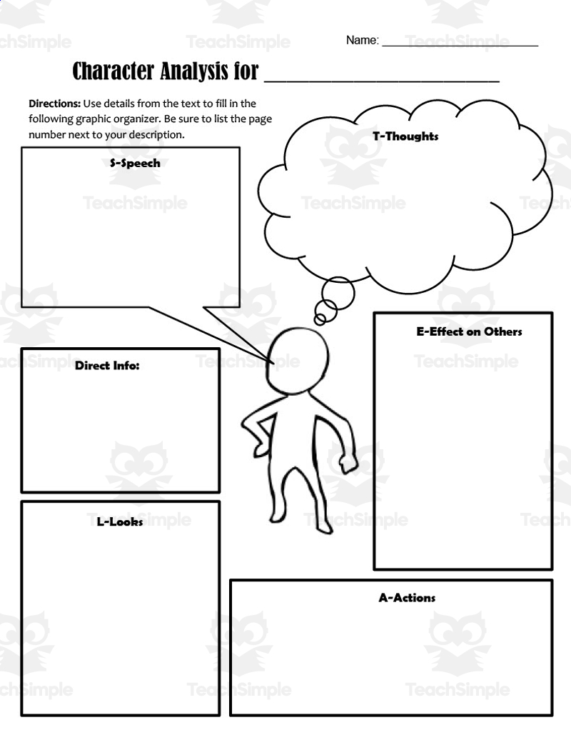 Get 85 Characterization Worksheet High School Ideas 3