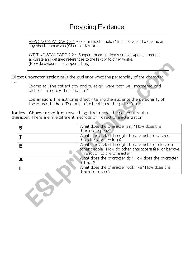 Get 85 Characterization Worksheet High School Ideas 32