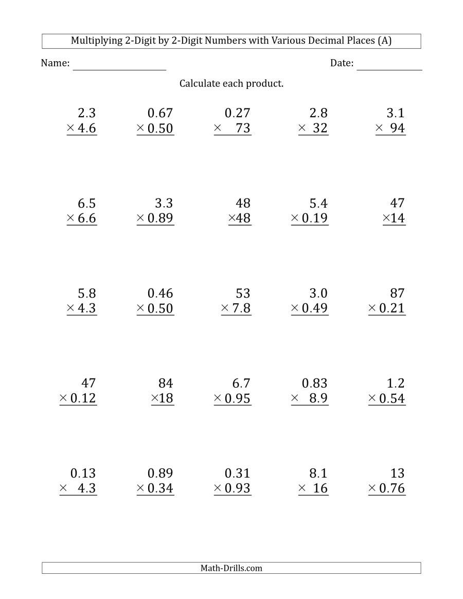 Get 85 Multiplication Worksheets 4Th Grade Ideas 61