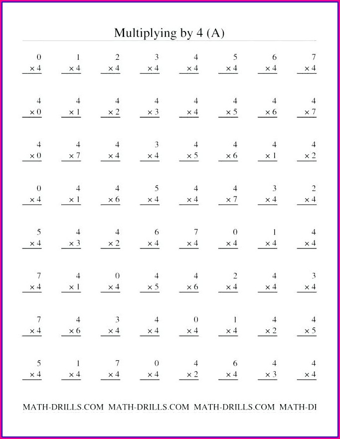 Get 85 Multiplication Worksheets 4Th Grade Ideas 81