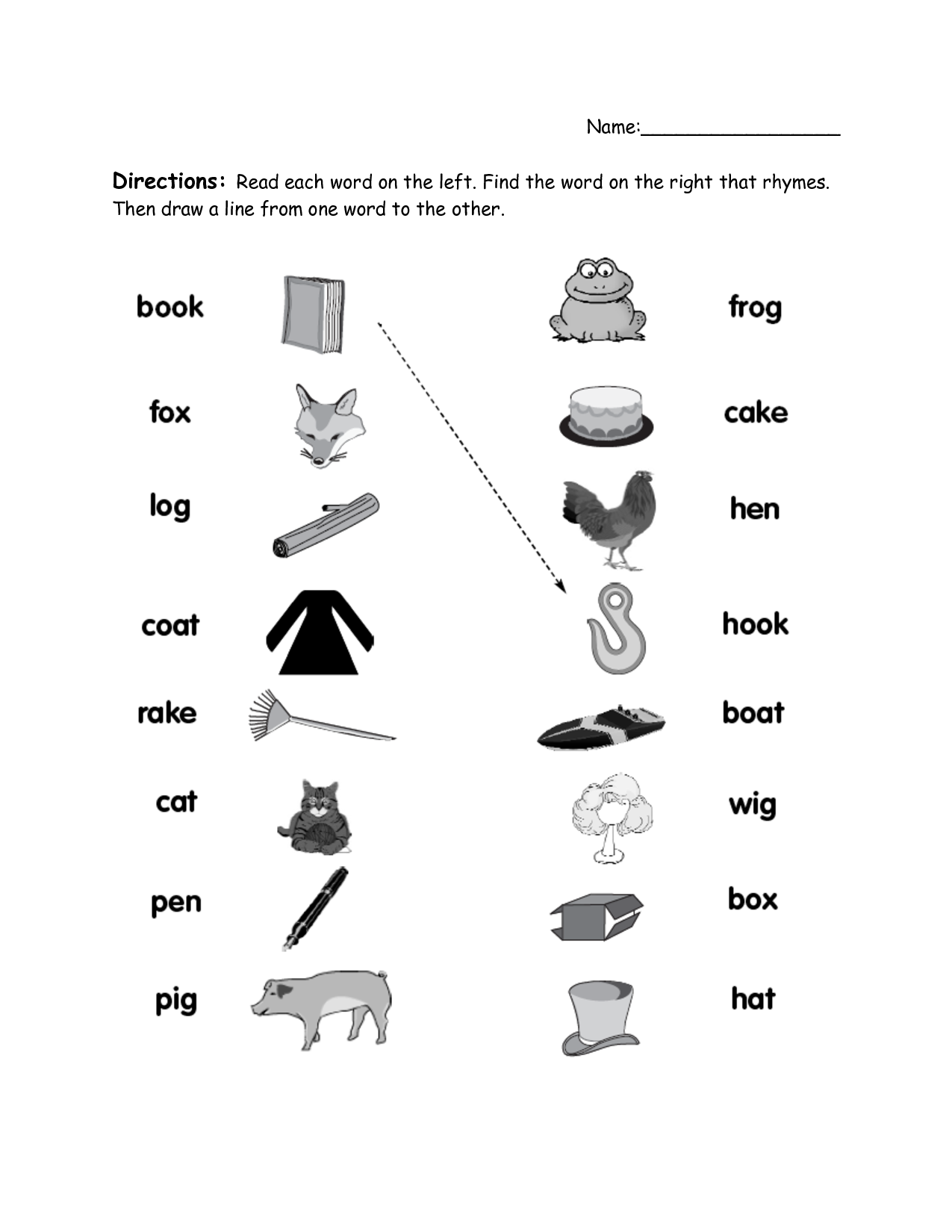 Get 85 Rhyming Worksheets 1St Grade Ideas 1