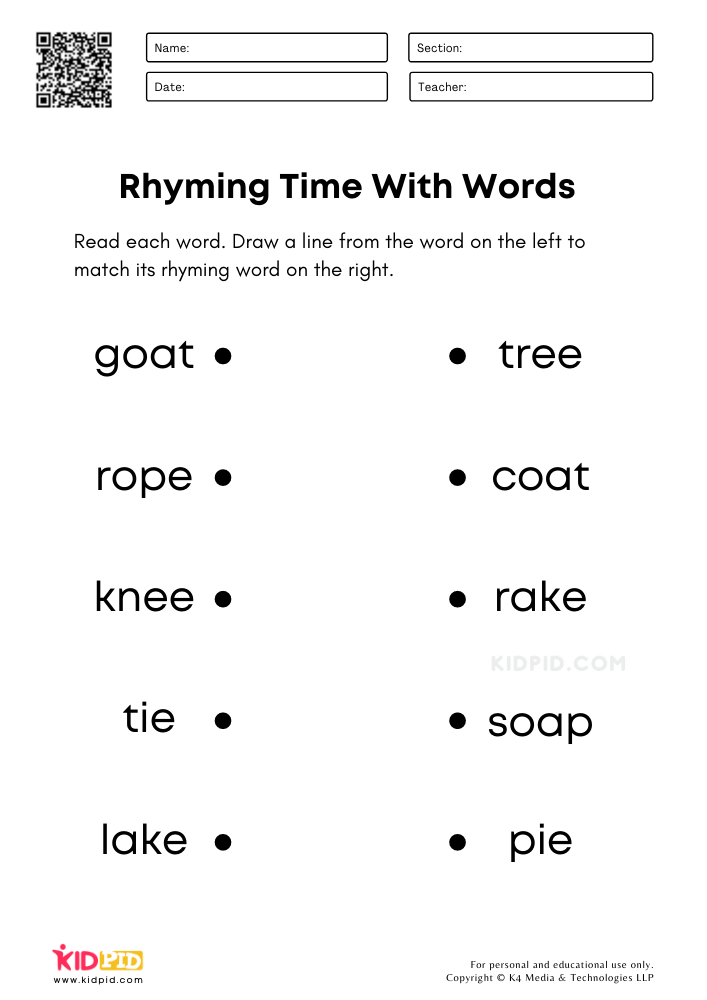 Get 85 Rhyming Worksheets 1St Grade Ideas 15