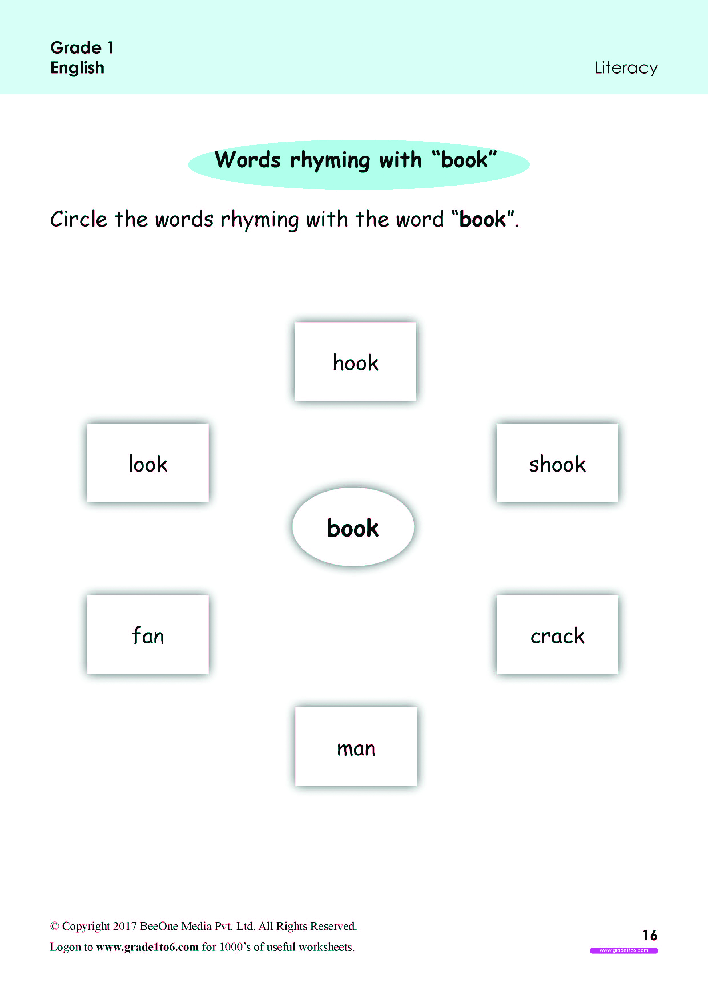 Get 85 Rhyming Worksheets 1St Grade Ideas 62