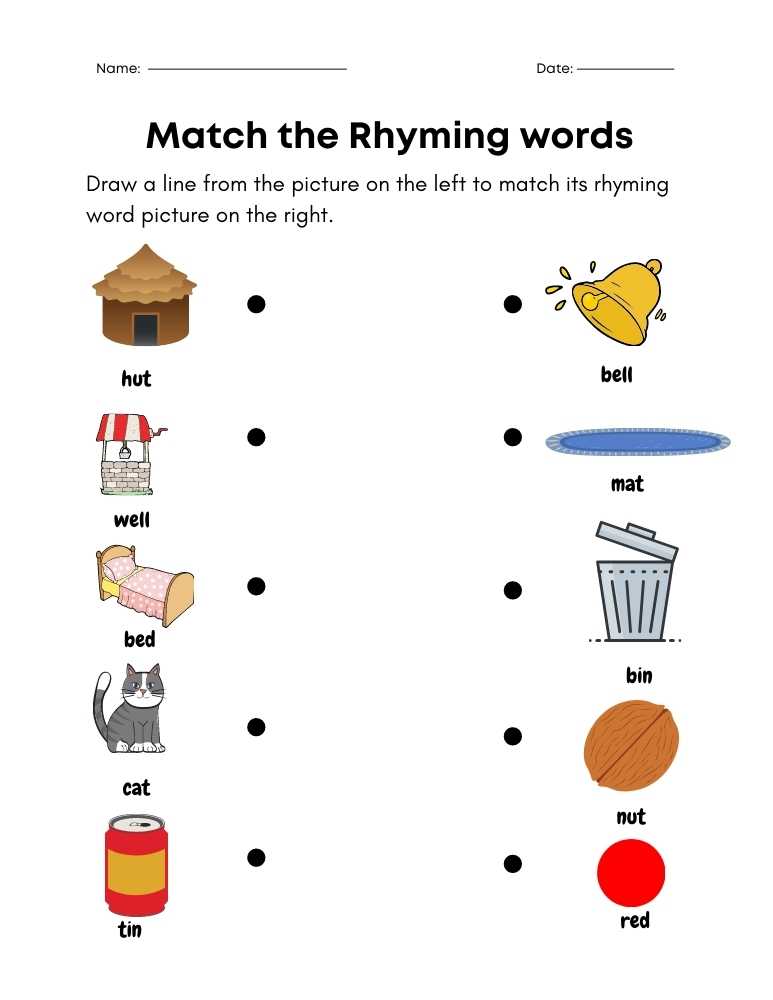 Get 85 Rhyming Worksheets 1St Grade Ideas 80