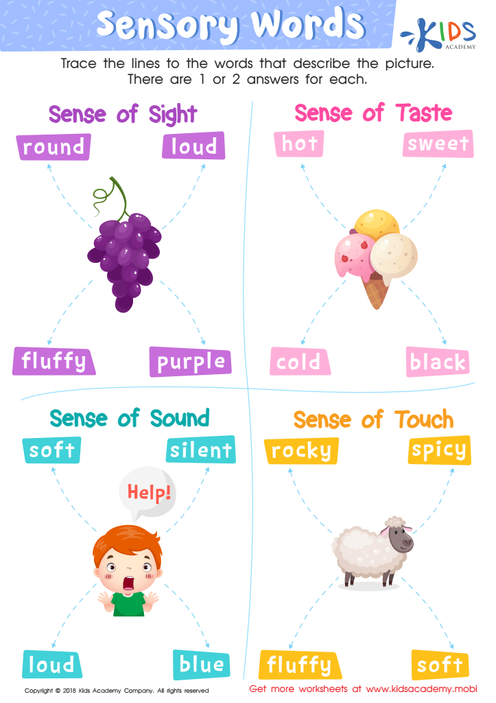 Get 85 Spring Sensory Worksheet 4