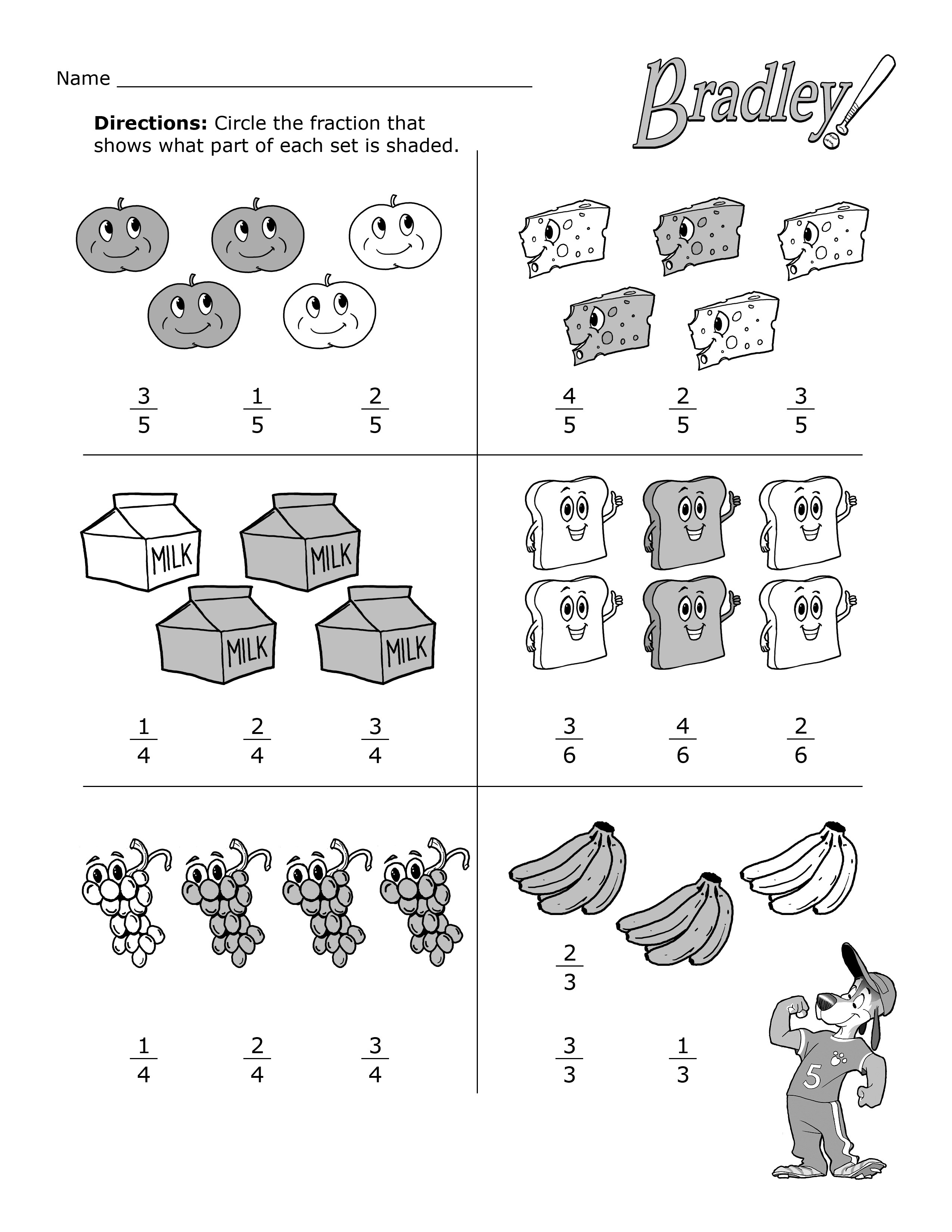 Get 85 Summer Fractions Worksheet Ideas 2