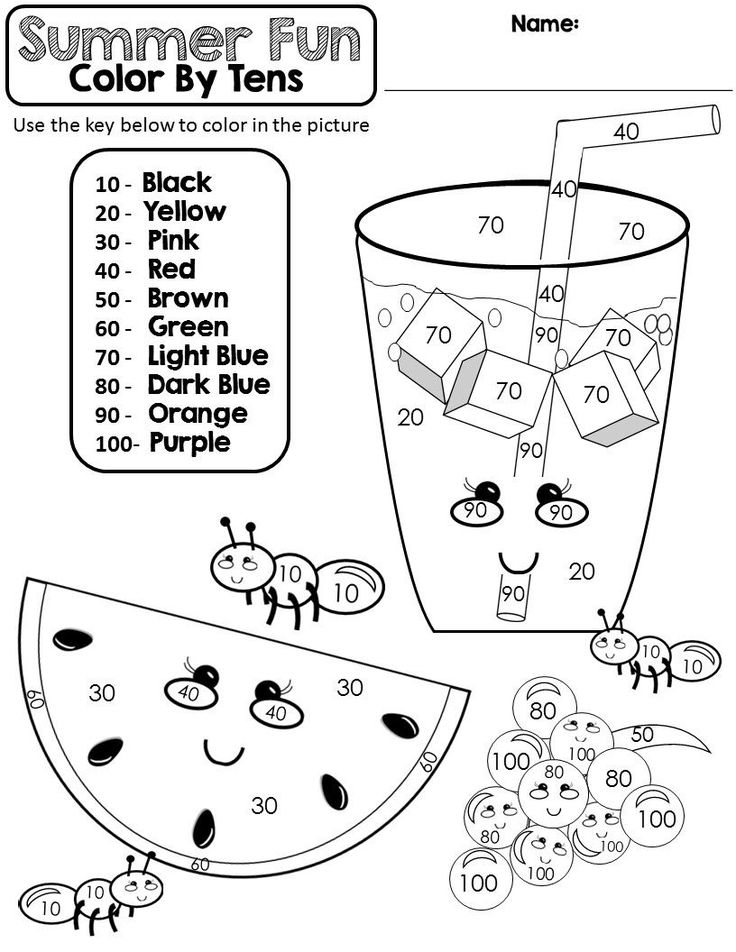 Get 85 Summer Math Worksheet Ideas 10