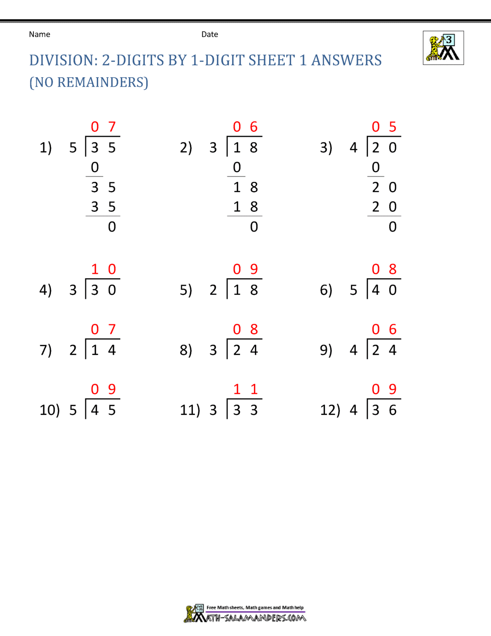 Save 85 Division Worksheets 3Rd Grade 32