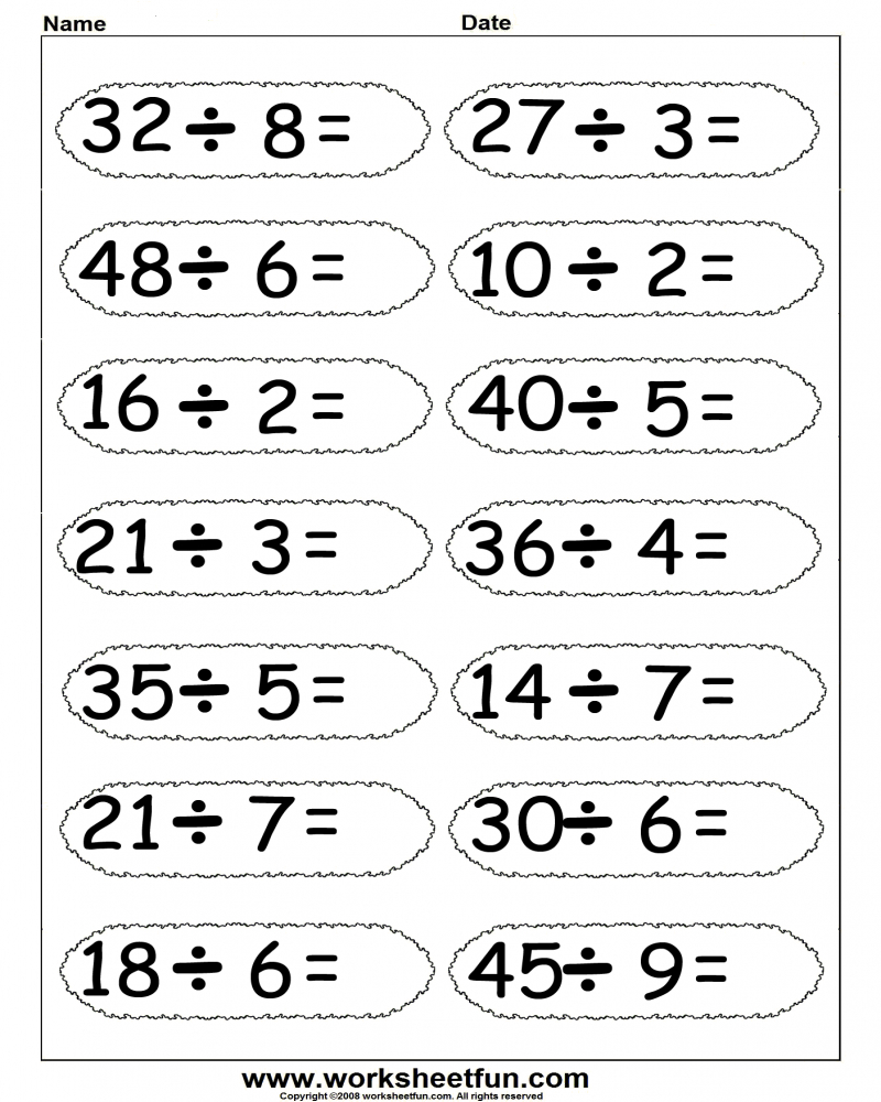 Save 85 Division Worksheets 3Rd Grade 35