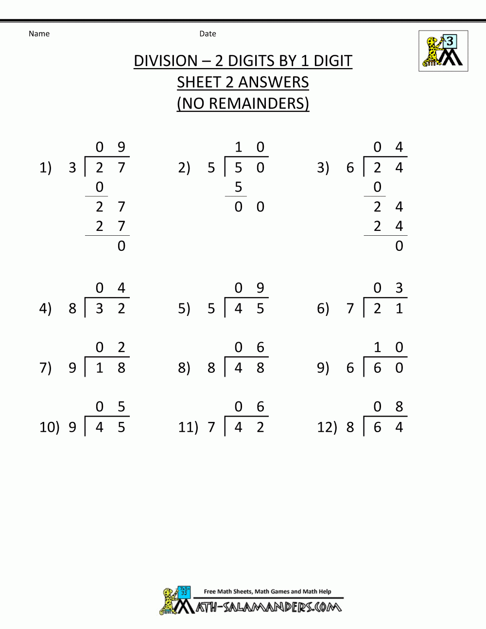 Save 85 Division Worksheets 3Rd Grade 42