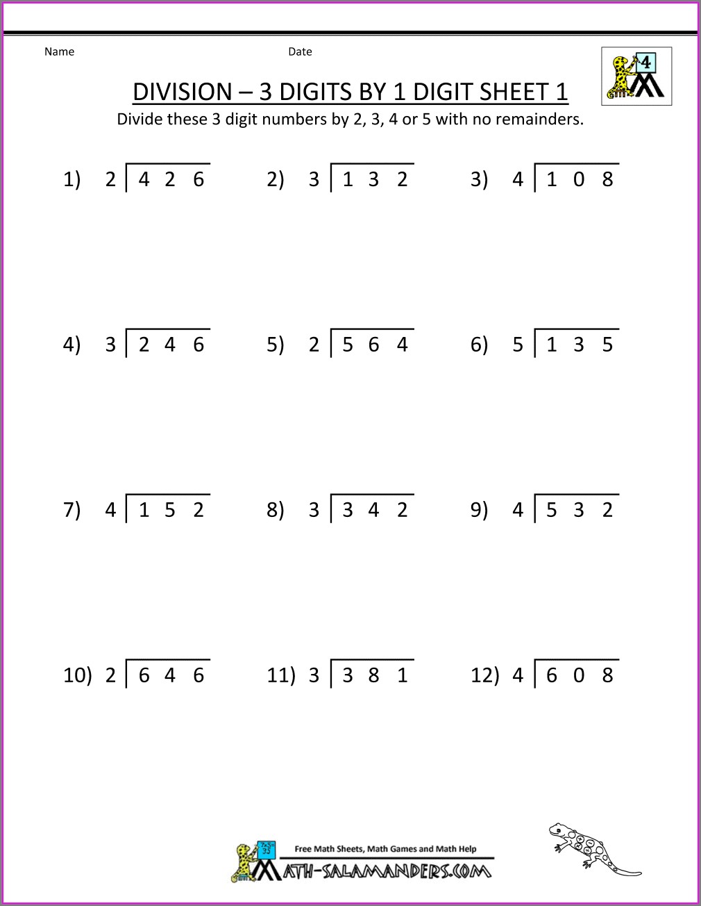 Save 85 Division Worksheets 3Rd Grade 79