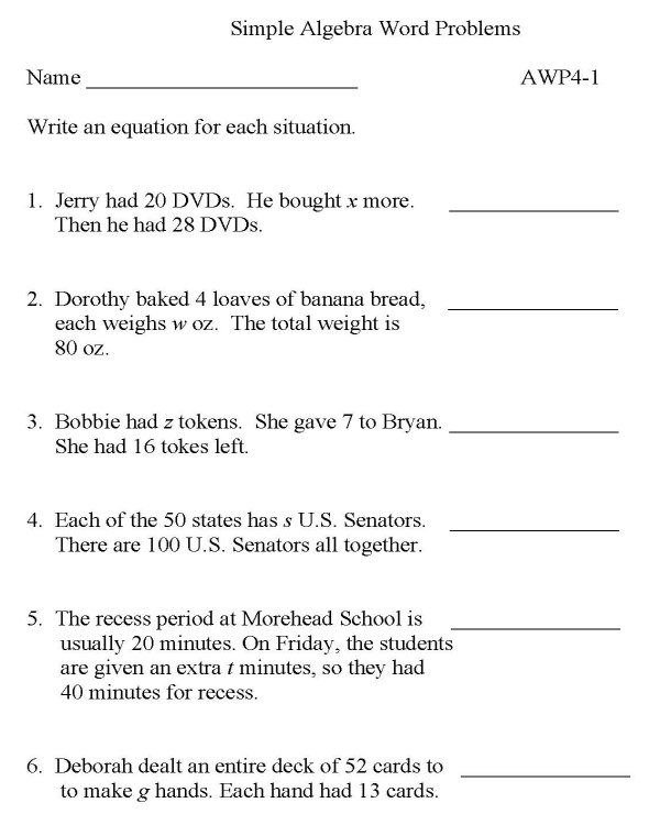 Save 85 Math Word Problem Worksheets 15