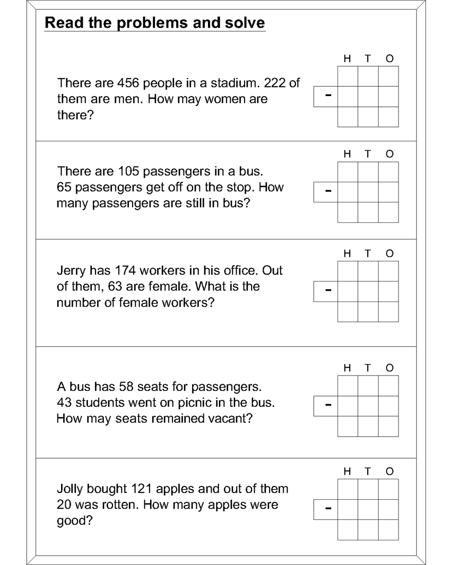 Save 85 Math Word Problem Worksheets 17