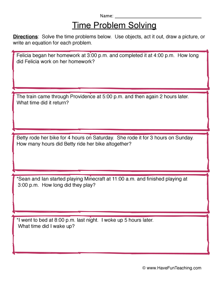 Save 85 Math Word Problem Worksheets 48