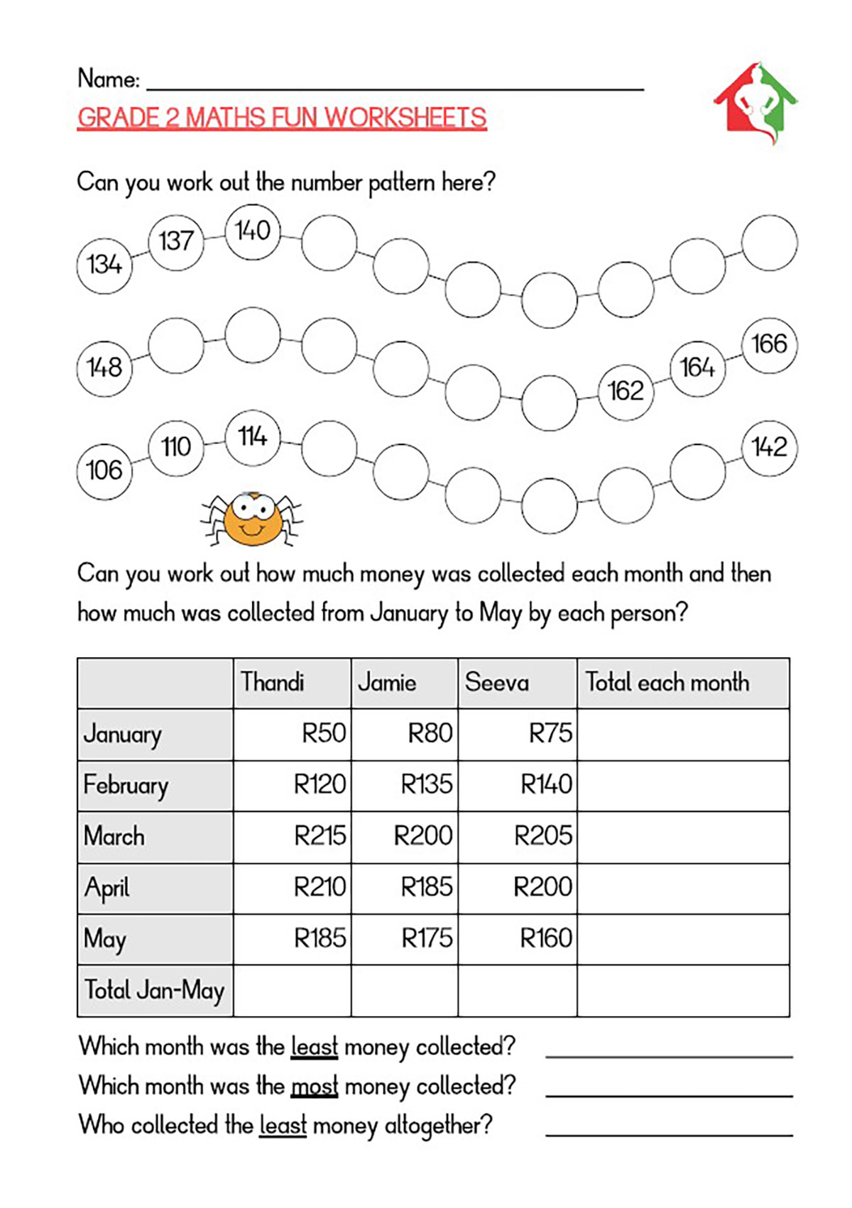 Best 45 Grade 2 Math Worksheets Ideas 1