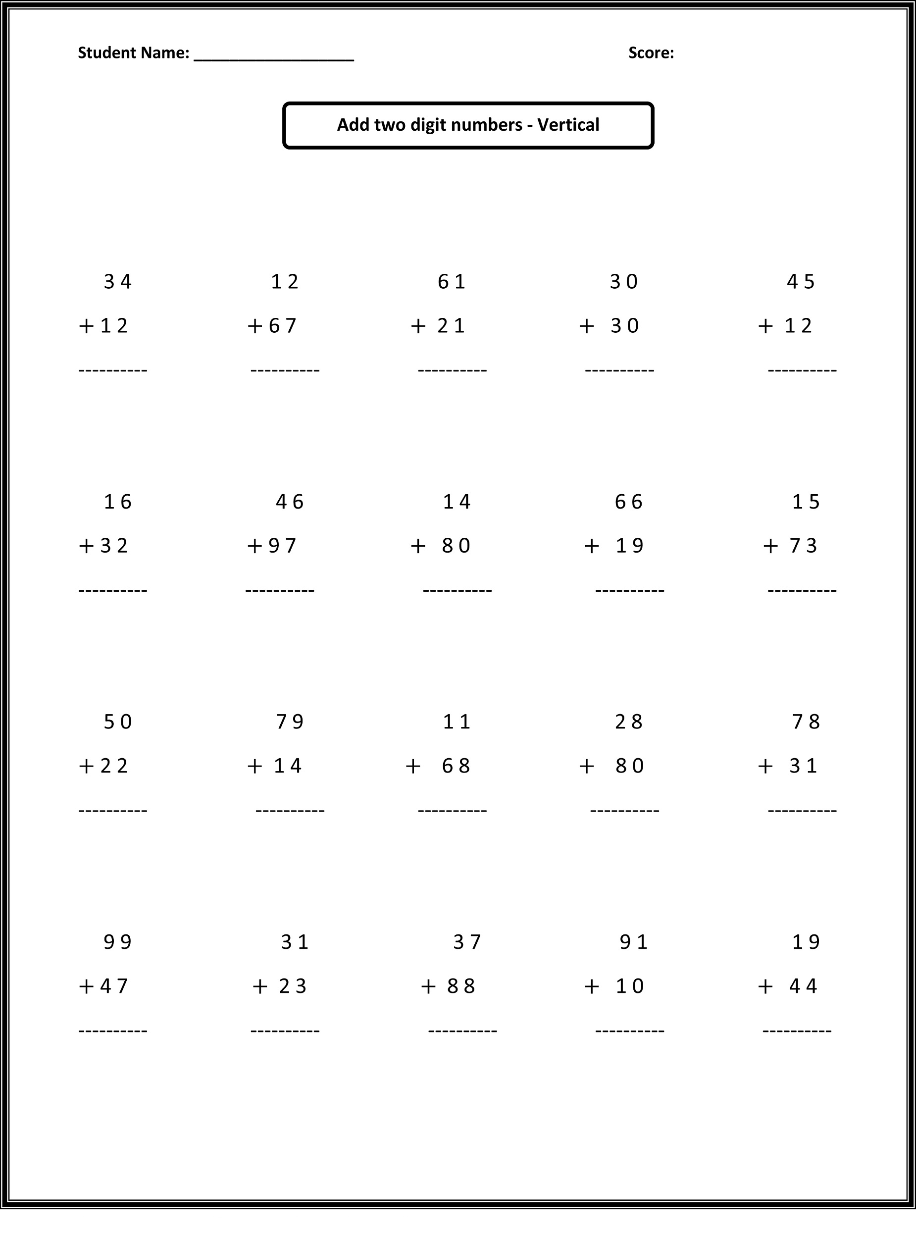 Best 45 Grade 2 Math Worksheets Ideas 31