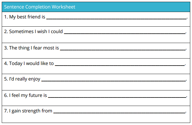 Best 45 Self Worth Worksheets Ideas 6