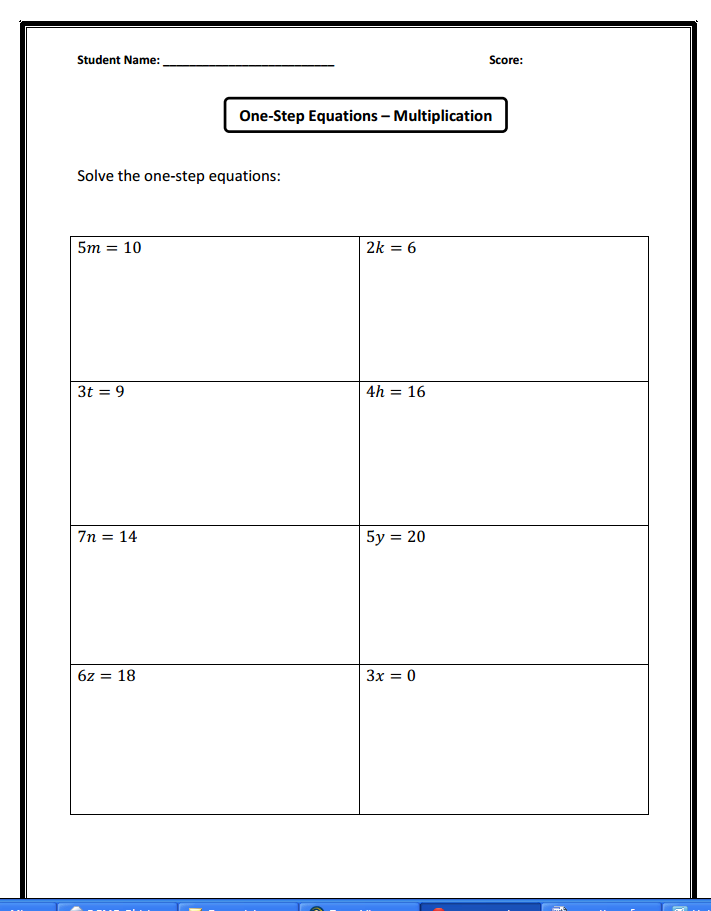 Best 45 Solving Multi Step Equations Worksheets Pdf Ideas 25