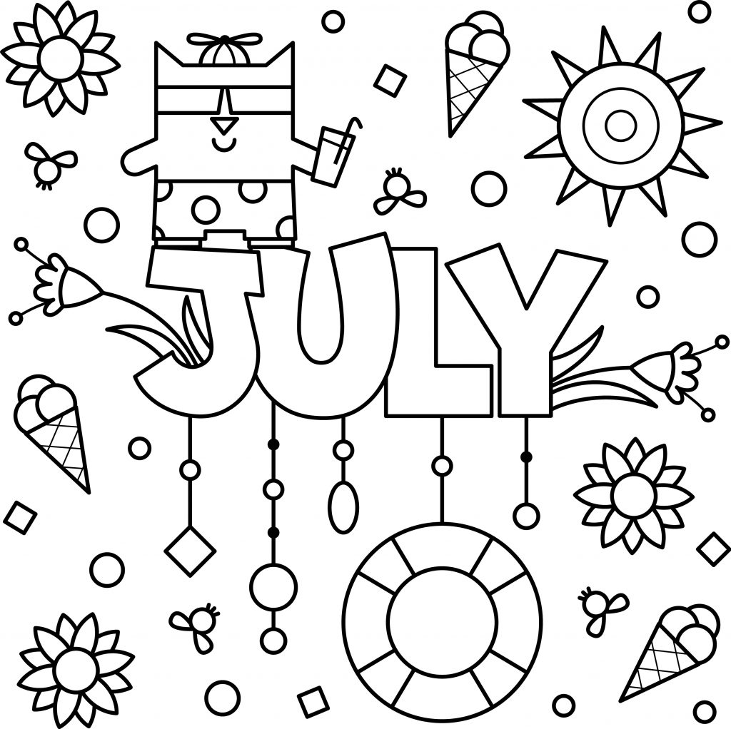 Best 45 Summer Coloring Pages June Ideas 13