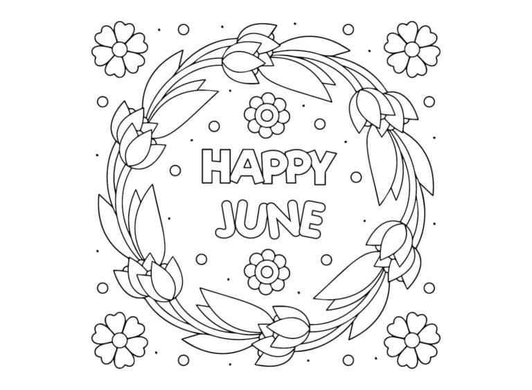 Best 45 Summer Coloring Pages June Ideas 19