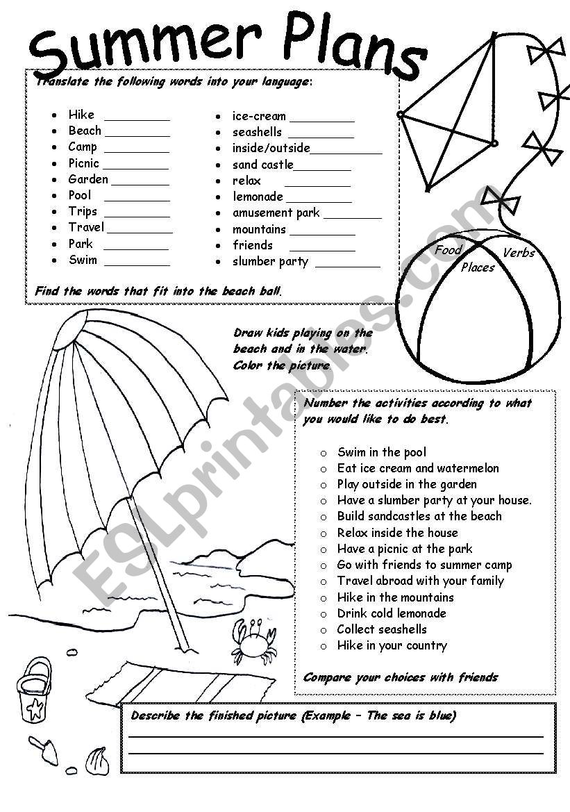 Best 45 Summer Worksheets Teens Ideas 31