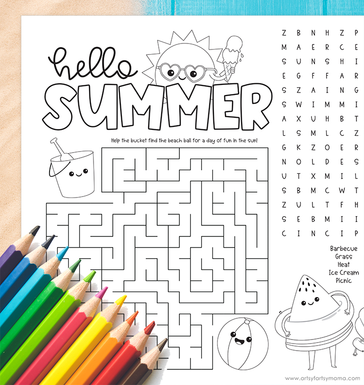 Best 45 Summer Worksheets Toddlers Ideas 3