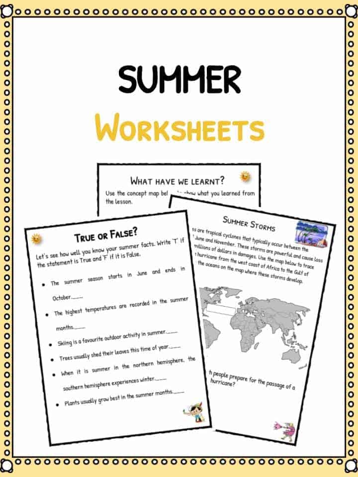 Best 45 Winter Summer Worksheets Ideas 29