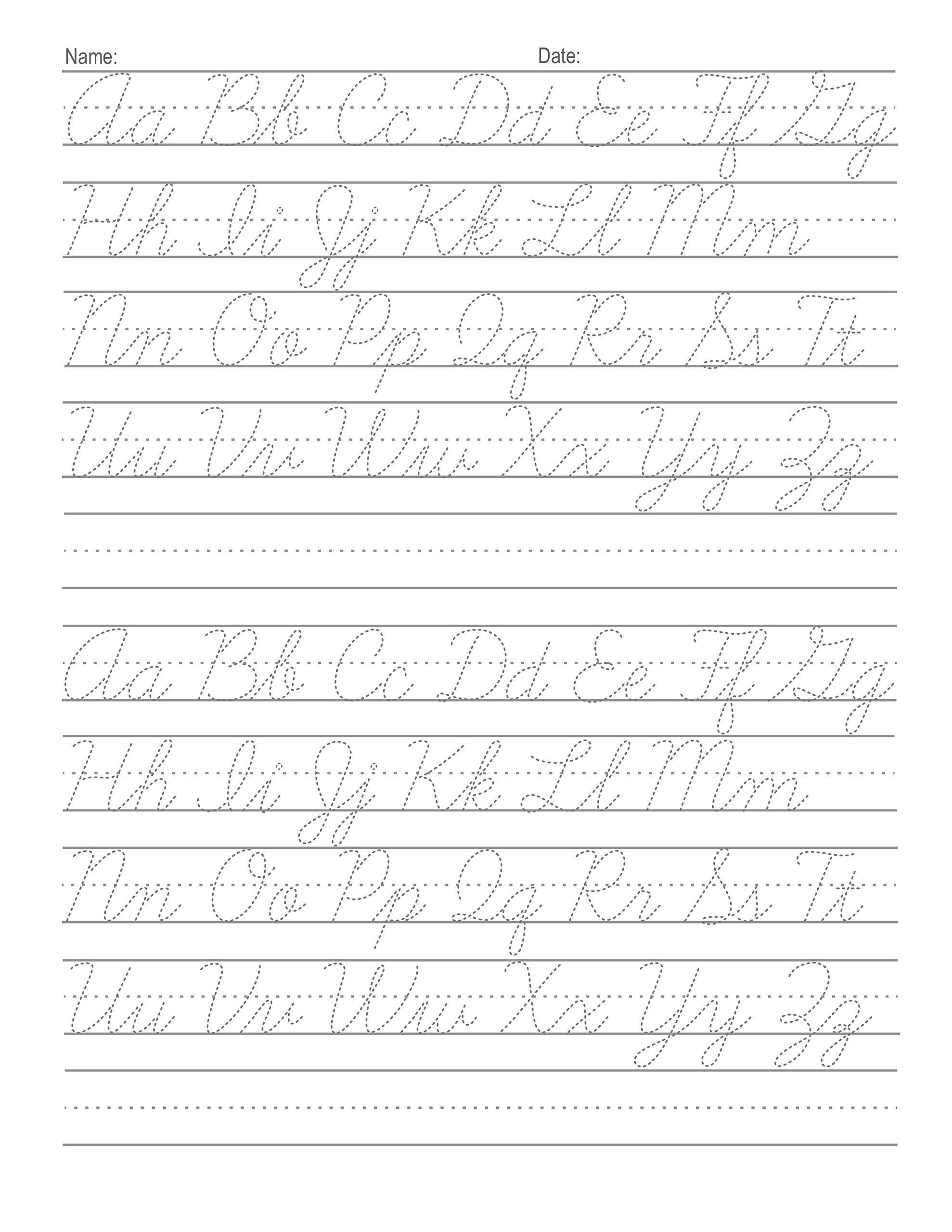 Best 50 Handwriting Worksheets Generator Ideas 16