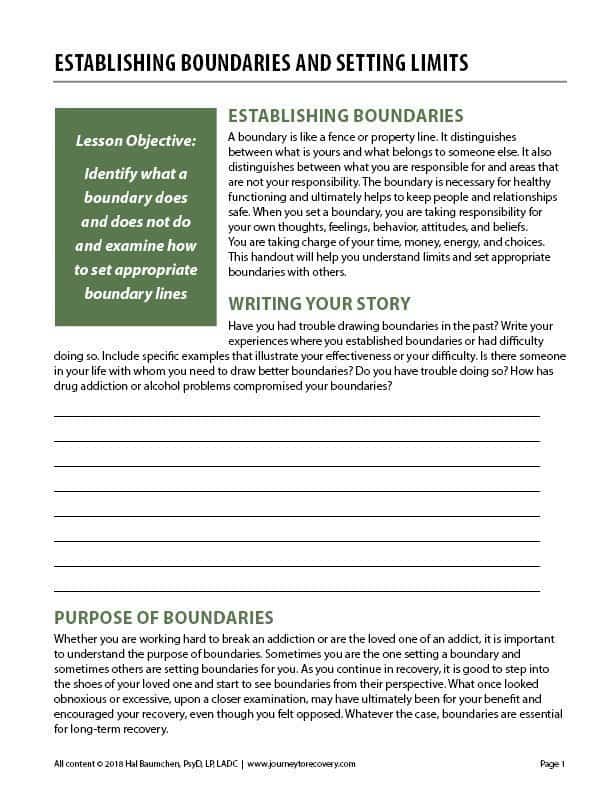 Best 50 Setting Boundaries Worksheets Ideas 25