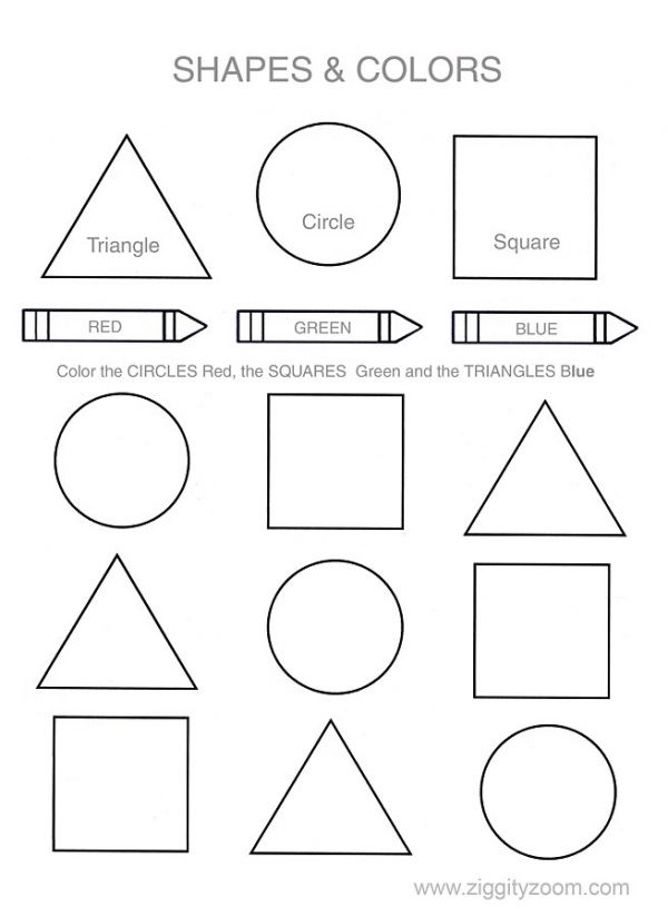 Best 50 Shape Worksheets For Preschoolers Ideas 38