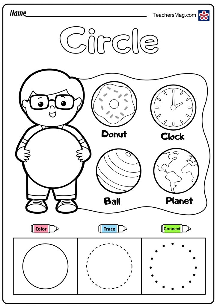 Best 50 Shape Worksheets For Preschoolers Ideas 49