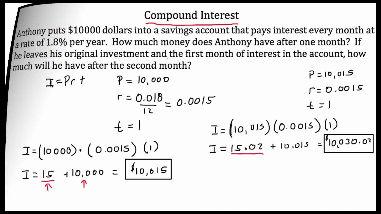 Best 50 Simple Interest Worksheets Ideas 19