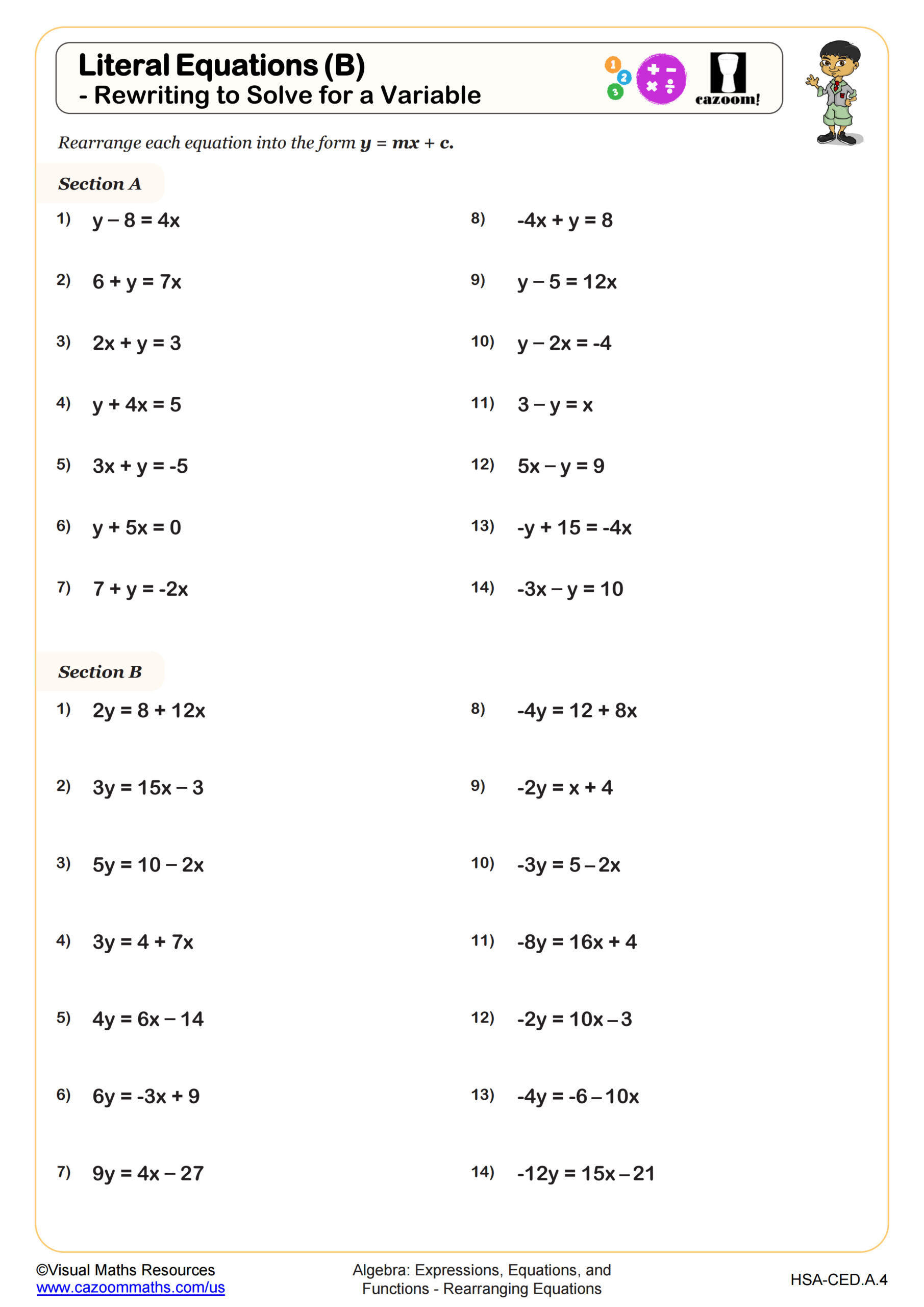 Get 85 Literal Equations Worksheets Ideas 56