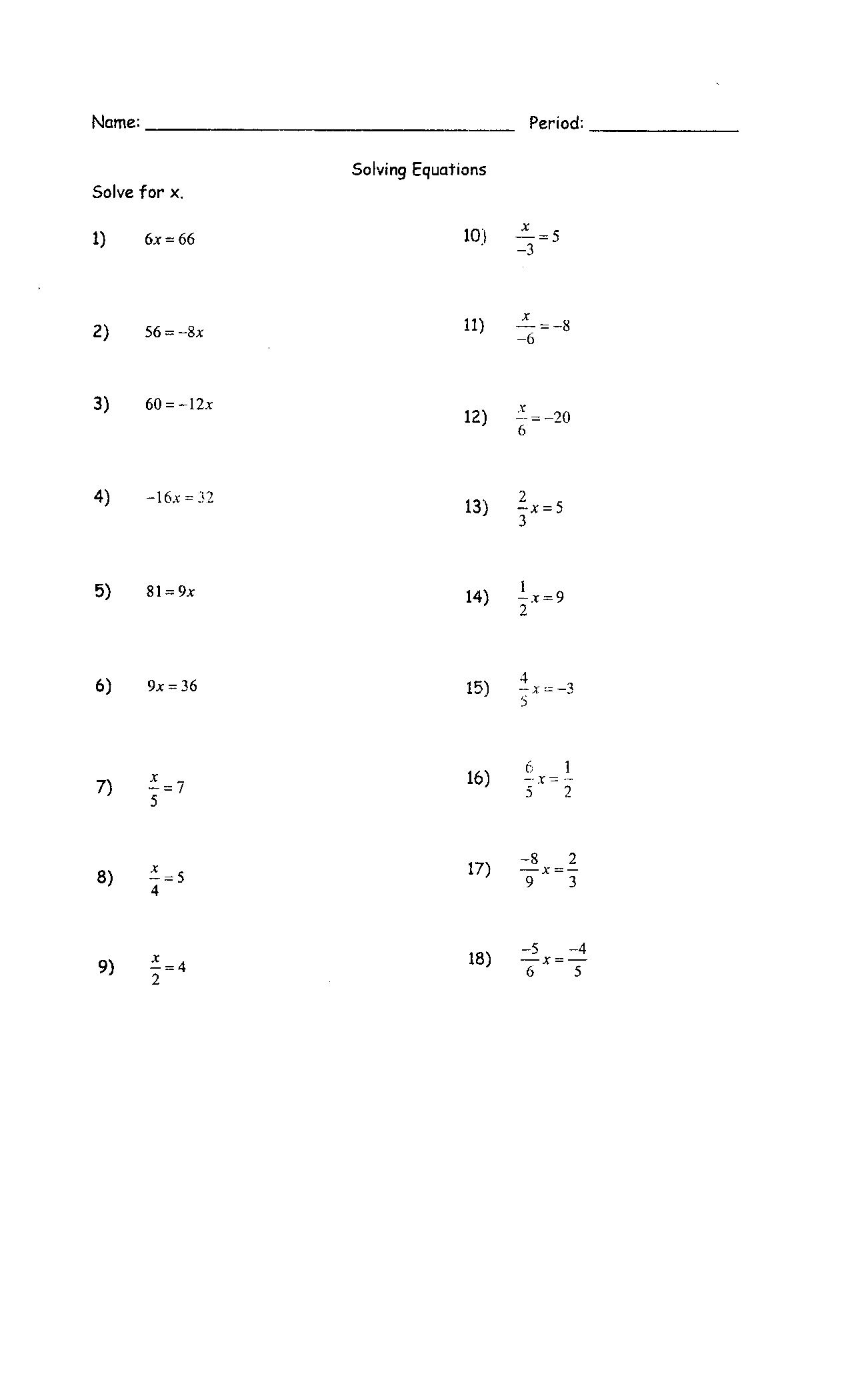 Get 85 Literal Equations Worksheets Ideas 9