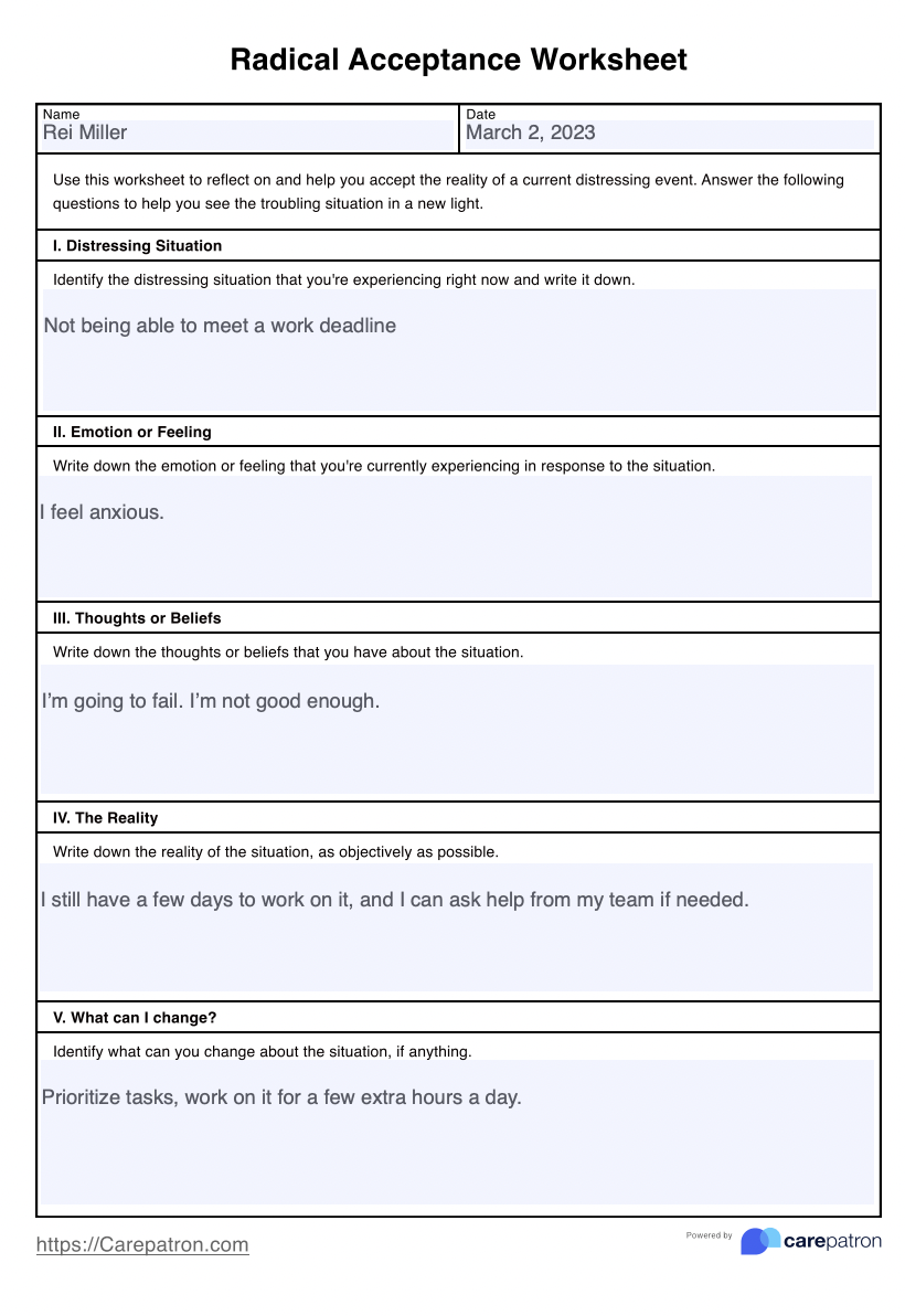 Get 85 Radical Acceptance Worksheets Ideas 1