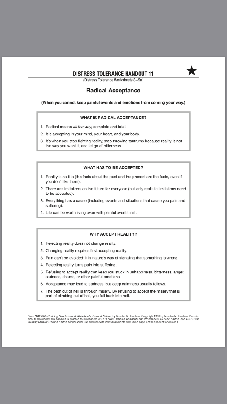 Get 85 Radical Acceptance Worksheets Ideas 45