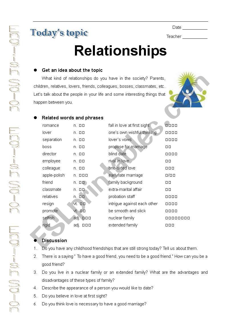 Get 85 Relationship Strengthening Worksheets Ideas 52