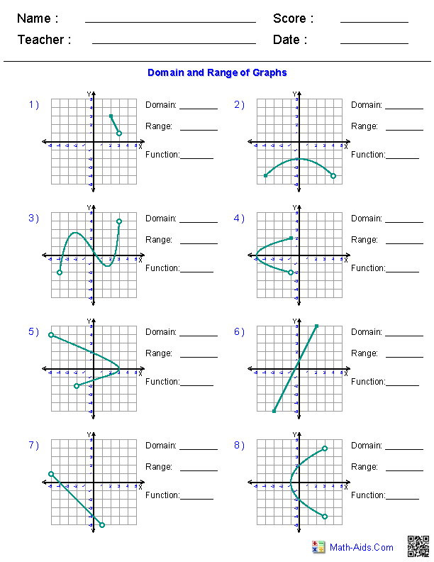 Save 60 Domain And Range Worksheets Ideas 1