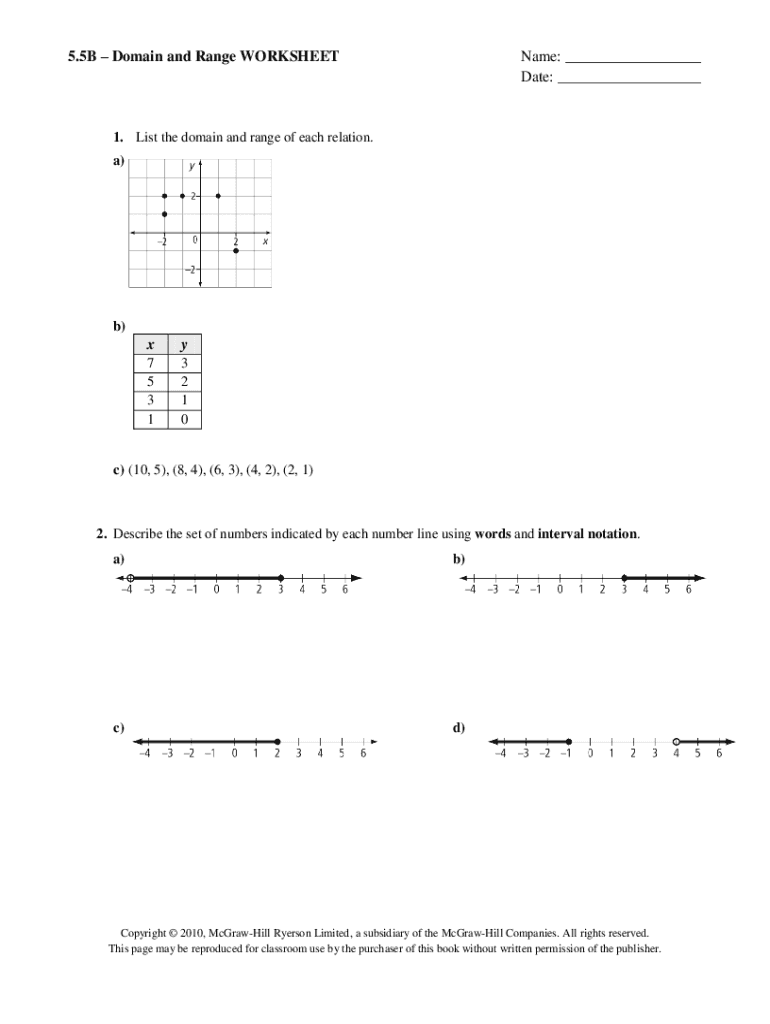 Save 60 Domain And Range Worksheets Ideas 21