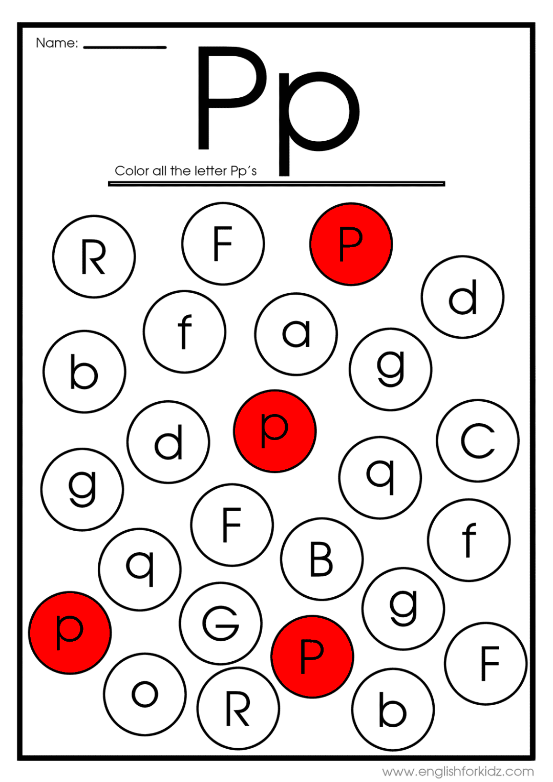 Save 60 Letter P Worksheets Ideas 19