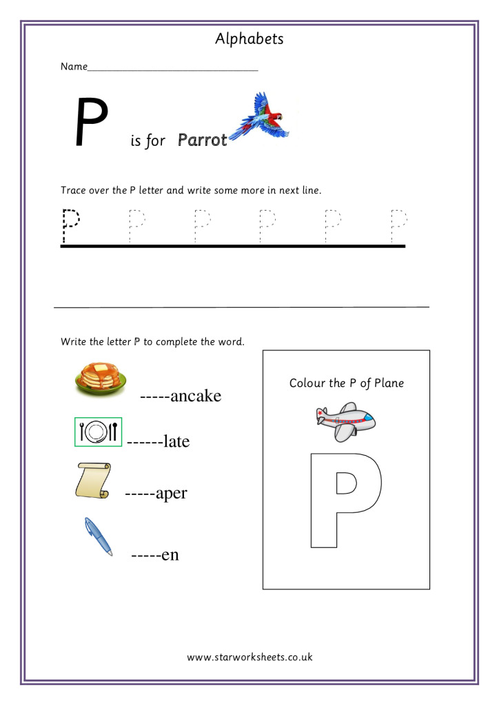 Save 60 Letter P Worksheets Ideas 39