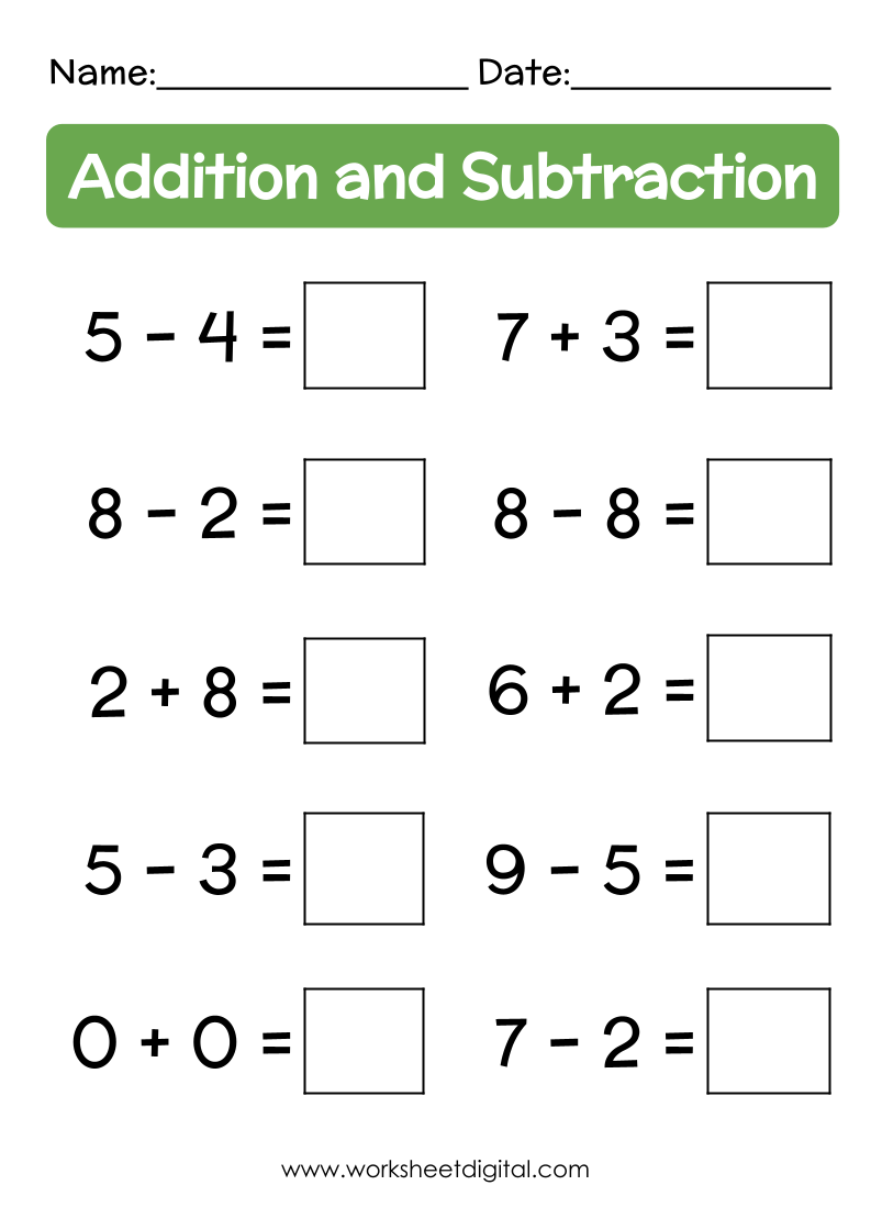 Save 60 Subtraction Worksheets For Kindergarten Ideas 10