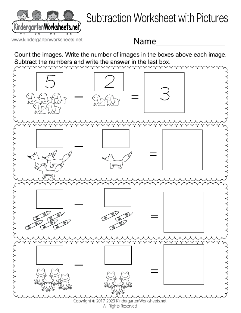 Save 60 Subtraction Worksheets For Kindergarten Ideas 34