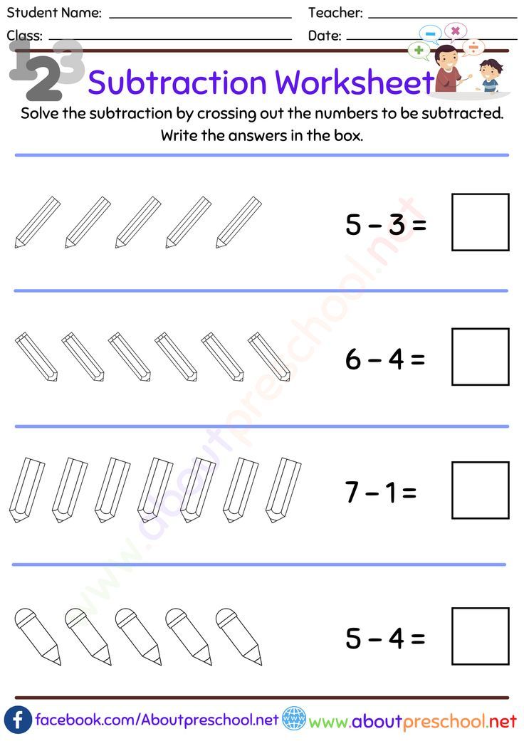 Save 60 Subtraction Worksheets For Kindergarten Ideas 38