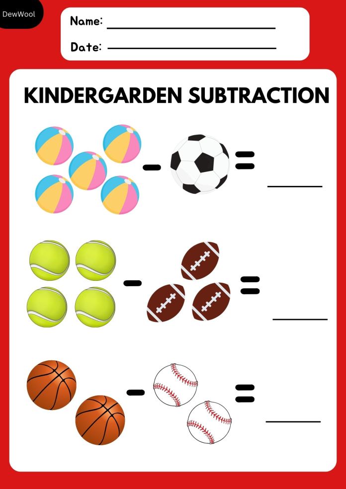 Save 60 Subtraction Worksheets For Kindergarten Ideas 40