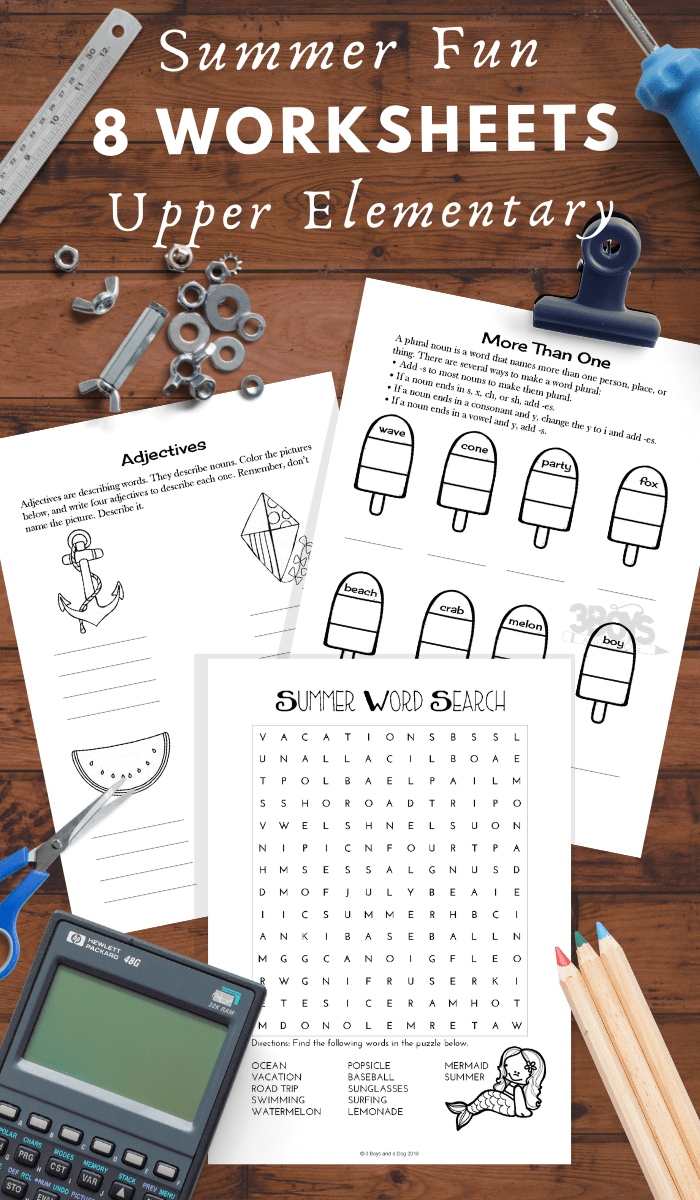 Best 45 3Rd Grade Summer Worksheets Free Ideas 39