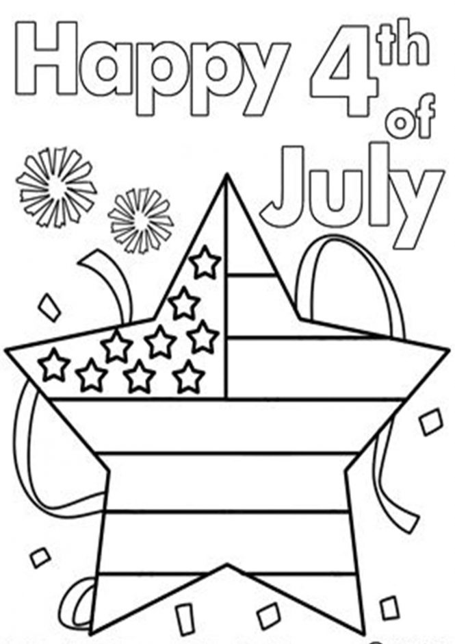 Best 45 Fourth Of July Coloring Pages For Toddlers Ideas 1