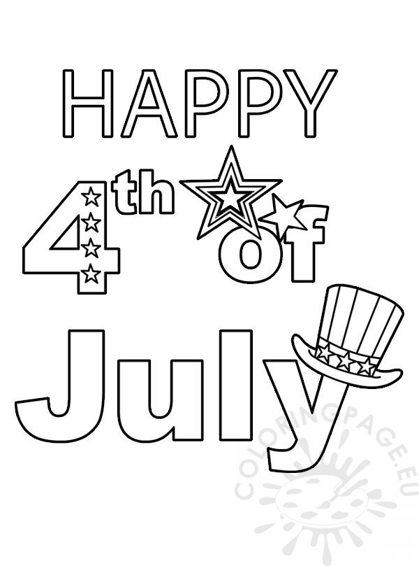 Best 45 Fourth Of July Coloring Pages For Toddlers Ideas 16